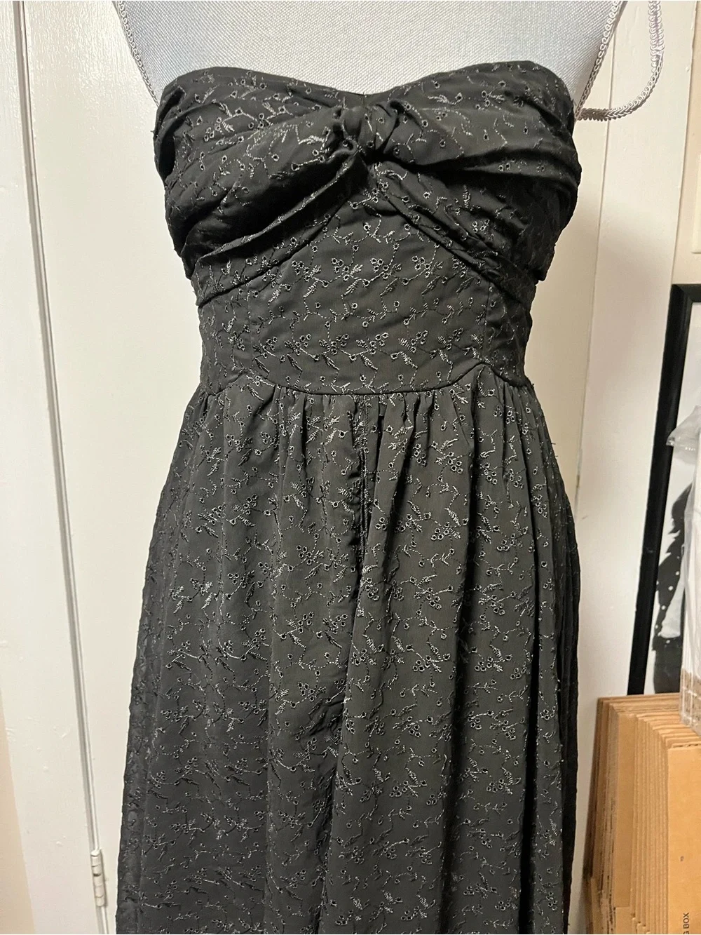 Free People Eyelet Maxi Dress - Picture 2 of 6